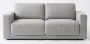 Oakland 3 Seater In Grey Fabric Due July