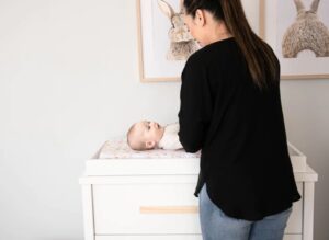 Stockholm Change Tray White To Sit On Dresser
