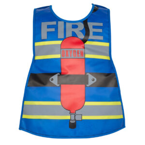Kids Firefighter Peva Tabard 47X37Cm