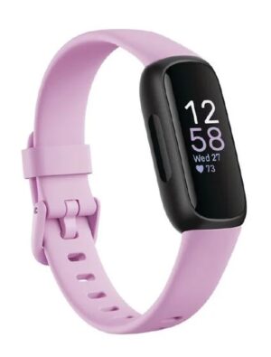Fitbit Inspire 3 Fitness Tracker Black Lilac Bliss