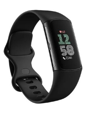 Fitbit Charge 6 Fitness Tracker Black Black