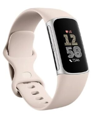 Fitbit Charge 6 Fitness Tracker Silver White
