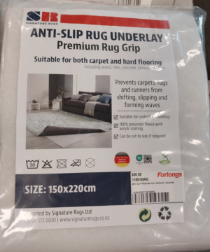 Anti Slip Premium Rug Underlay 150X220M