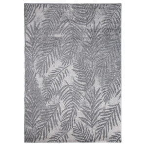 Asana Botanica Lt Gry Short Pile Rug 1.2X1.7M