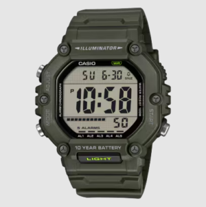 Casio Standard Resin Digital Watch Long Strap