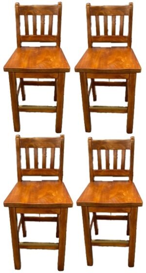 Classic Rustic Barstool 49X46X106H Set Of 4