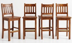 Classic Rustic Barstool 49X46X106H Set Of 4