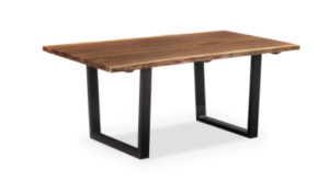 Liveedge 1800 Dining Table 1800X1000X760H