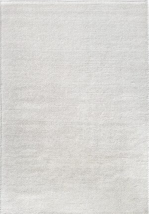 Ollis Loop Ivory 80:20 Wool Cotton Rug 1.6X2.3M