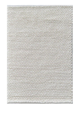Ollis Loop Ivory 80:20 Wool Cotton Rug 0.6X0.9M