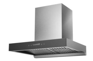 Argus 60 60Cm T Box Canopy Black Glass Touch/Slide