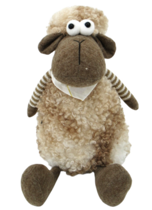 Wooly The Sheep Doorstop 20X18X26