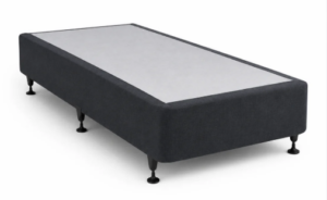 Sleep Time King Single Base Only Black Fabric