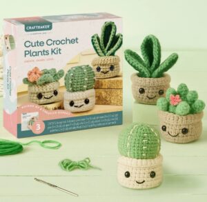 Hinkler Cute Crochet Plants Kit