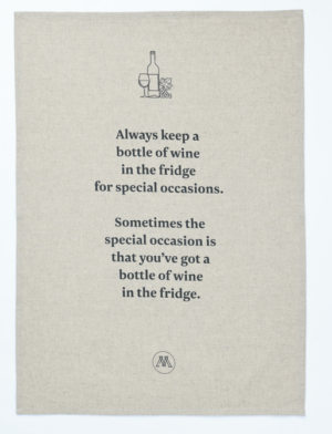 Always Keep 55%Linen 45%Cotton Teatowel 50X70