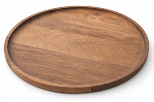 Naro European Oak Round Tray 45Cm Round X 2.5Cm H