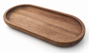 Naro European Oak Oval Large Tray 45X23X2.5