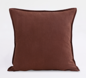 Linen Carob Cushion 50X50Cm