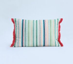 Frankie Linen Cotton Cushion 60X40Cm