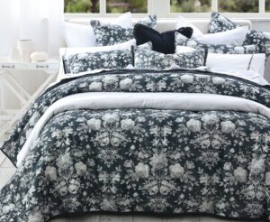 Georgie Quilted Linen Bedspread King