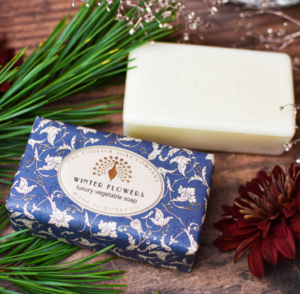 Winter Flowers Christmas 190G Soap