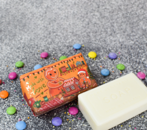 Gingerbread Man Christmas 190G Soap
