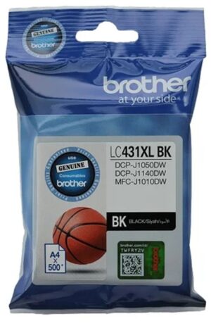 Brother Lc431Xlk Black High Yield Ink Cartridge