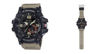 G Shock Mudmaster Tan Analogue Watch Solar Power