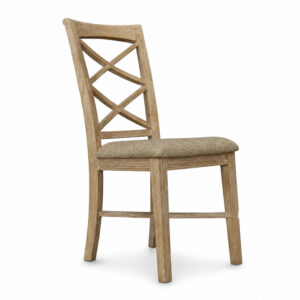 Maine Greywash Dining Chair W Padded Seat Dec26