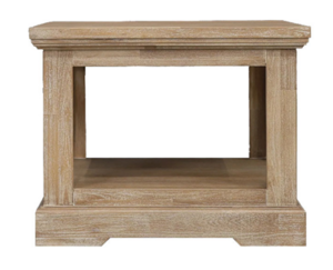 Maine Greywash Lamp Table 650X650X50H Due Dec26