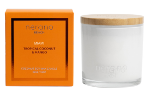 Nerano Beach Miami Tropical Coconut & Mango Candle