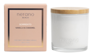 Nerano Beach Sorrento Vanilla & Caramel Candle 285