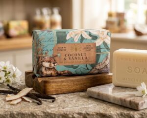 Coconut & Vanilla 190G Soap
