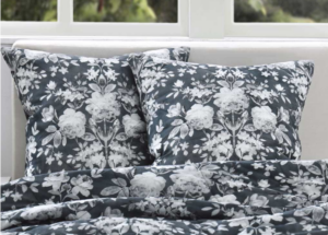 Georgie Quilted Linen European Pillowcase Set