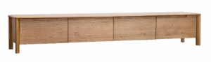 Luella Light Smoke 4Dr Entertainment Unit 1800X450