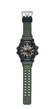 G Shock Mudmaster Green Analogue Watch Solar Power