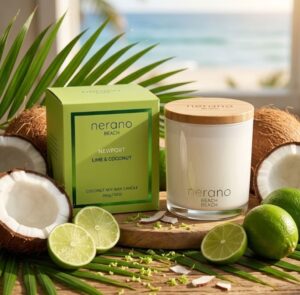 Nerano Beach Newport Lime & Coconut Candle 285G
