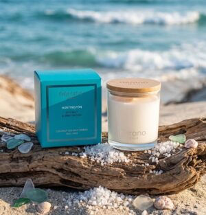 Nerano Beach Huntington Sea Salt & Driftwood Candl