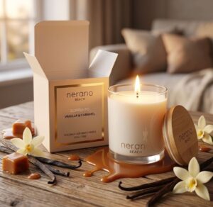 Nerano Beach Sorrento Vanilla & Caramel Candle 285