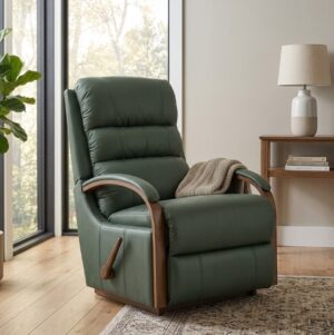 Arrowtown Std La Z Boy Recliner Cat L Fern Leather