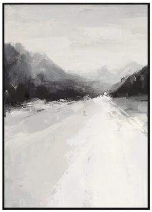 Solitude Framed Wall Art 140X100Cm