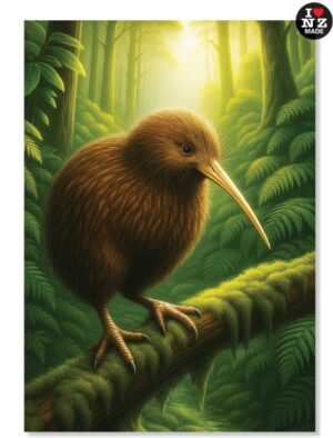 Kiwi 29.7X21X0.3Cm - Doug Healey A4 Acrylic Print