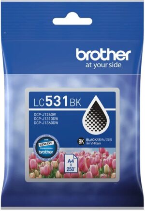 Brother Lc531Bk Black Ink Cartridge