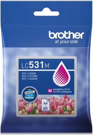 Brother Lc531M Magenta Ink Cartridge