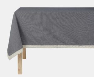 Berry Thin Striped Table Cloth Blue 140X240Cm Recy