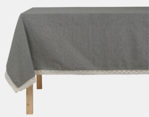 Berry Thin Striped Table Cloth Olive 140X240Cm Rec