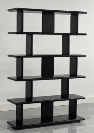 Sakura Shelving Unit Black 1220X360X1760H