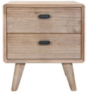 Oakmont Grey Acacia 2Dr Bedcab 47.5X46X61H