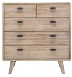 Oakmont Grey Acacia 5Dr Tallboy 105X51X92H