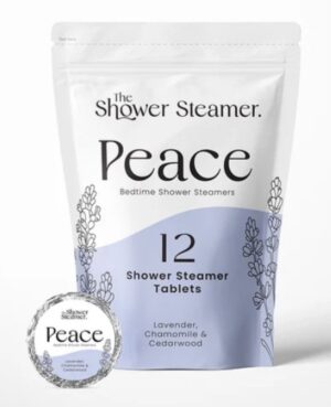 The Shower Steamer Peace 12 X Shower Tablets